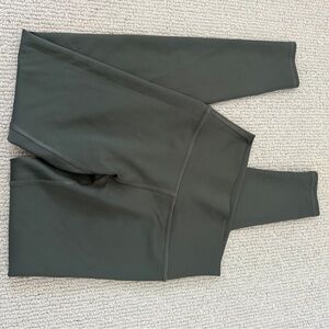 ALO Yoga Full Length Airlift Leggings Dark Cactus